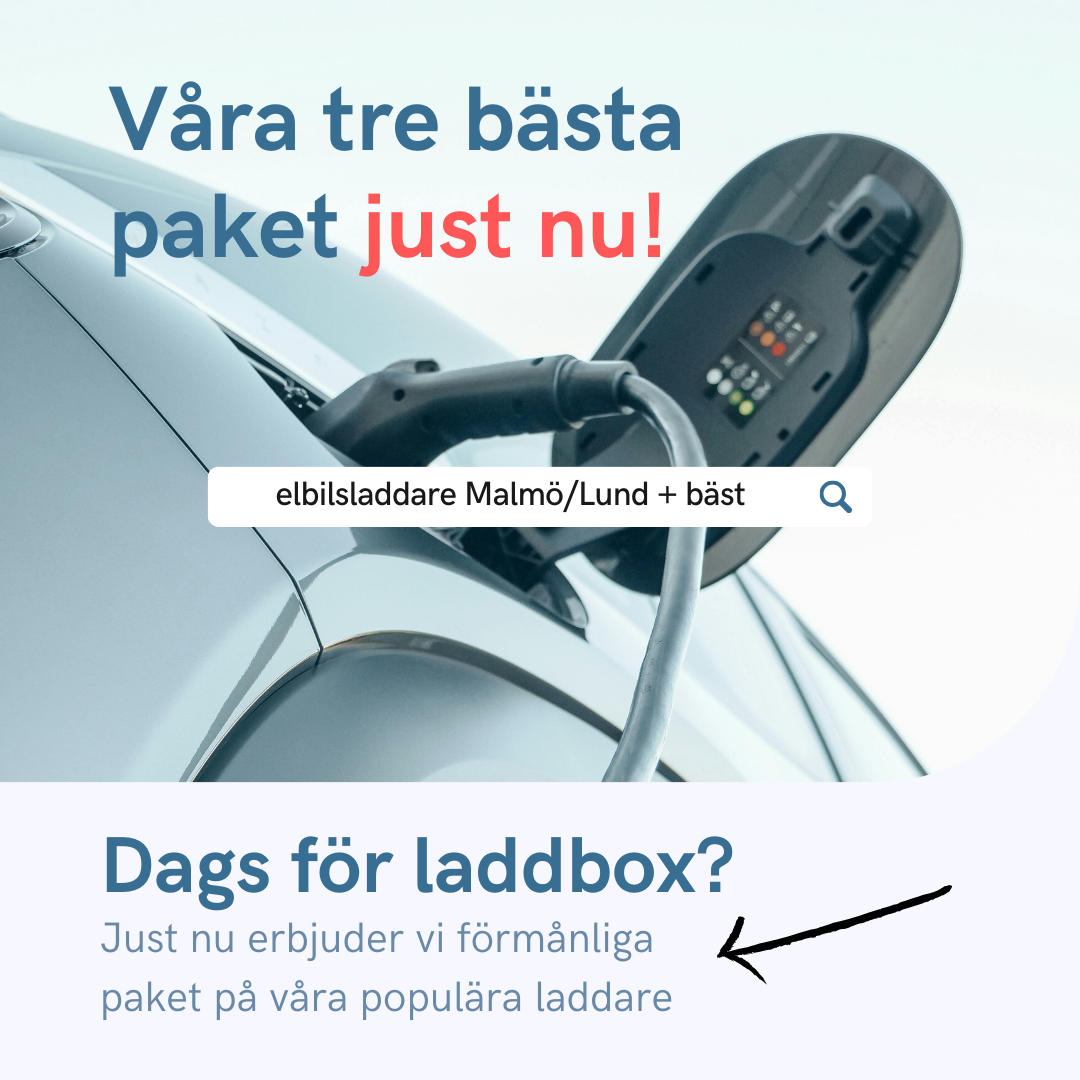 Laddbox erbjudande Skåne